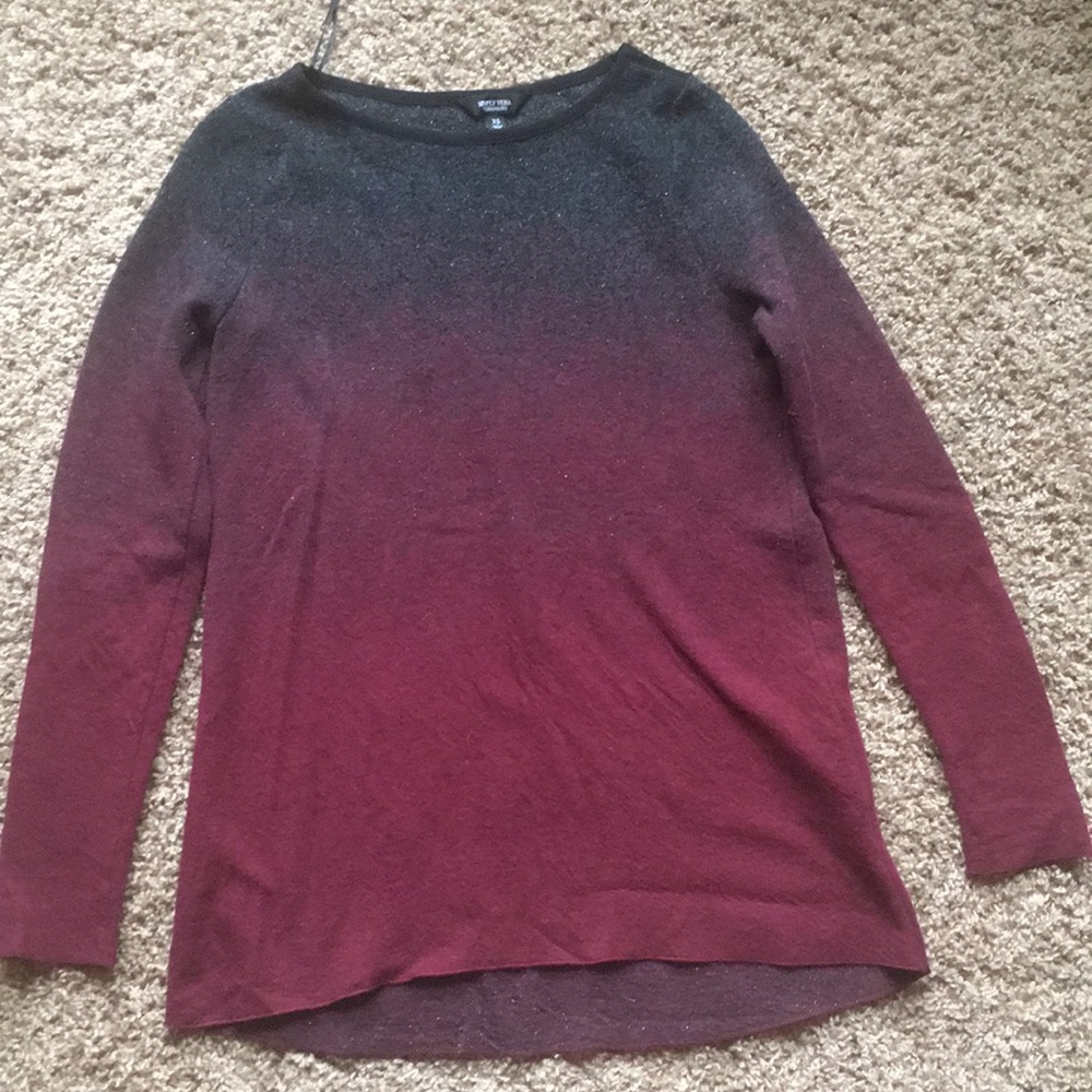 Vera Wang ombré sweater